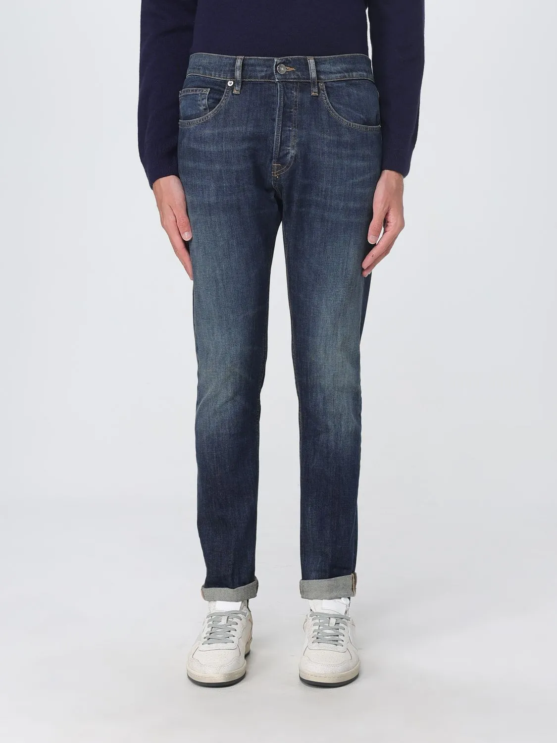 Pantalone casual Dondup in denim di cotone