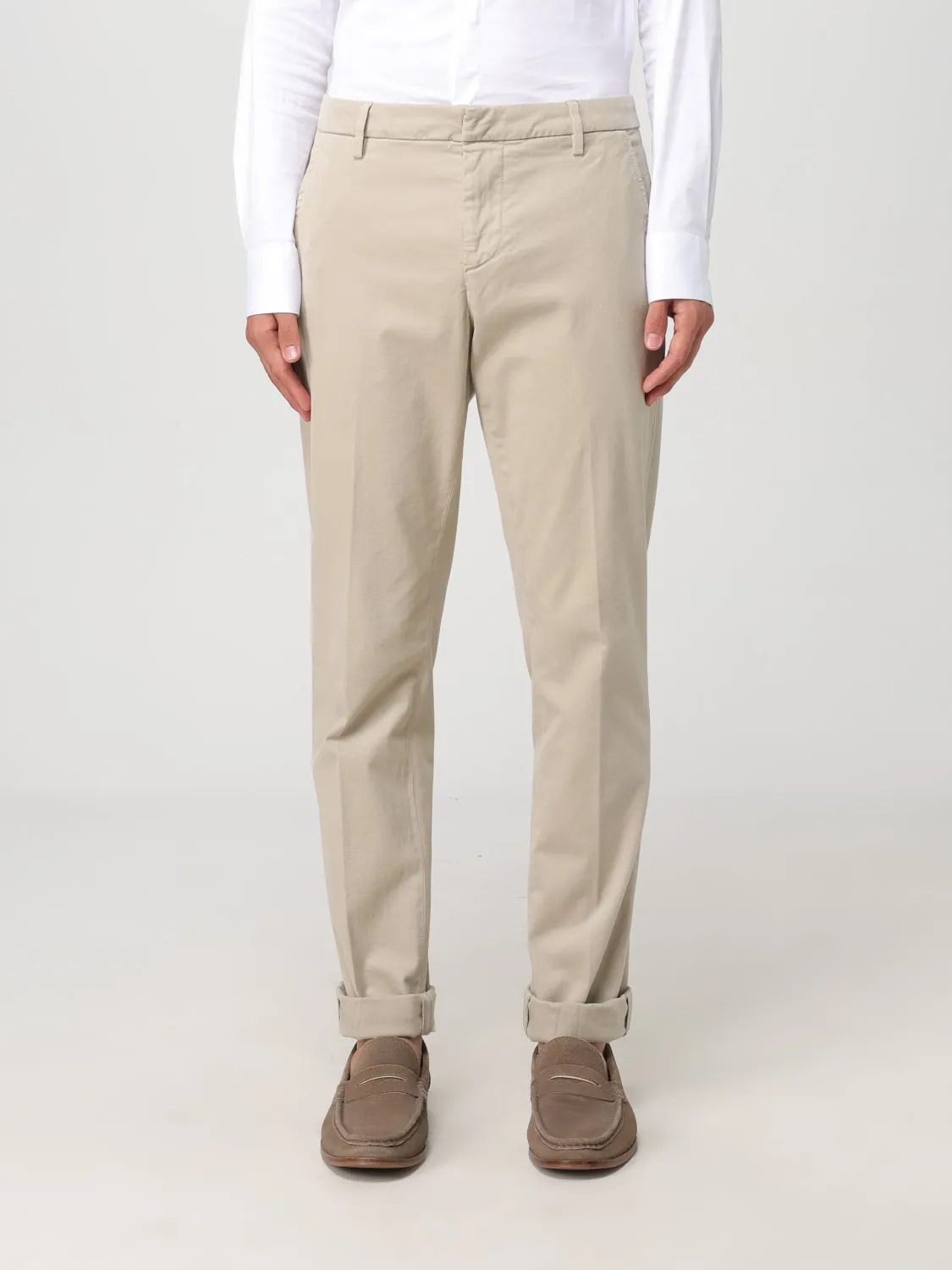 Pantalone Gaubert Dondup in gabardine stretch