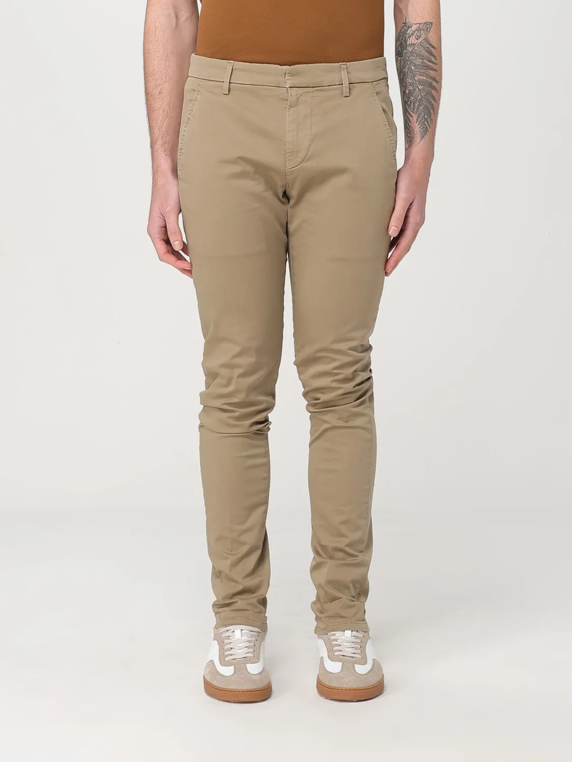 Pantalone basic Dondup in cotone stretch