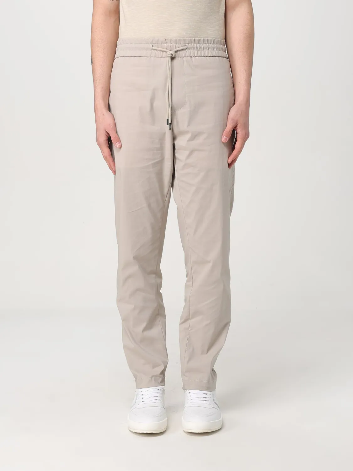 Pantalone con coulisse Dondup in misto cotone