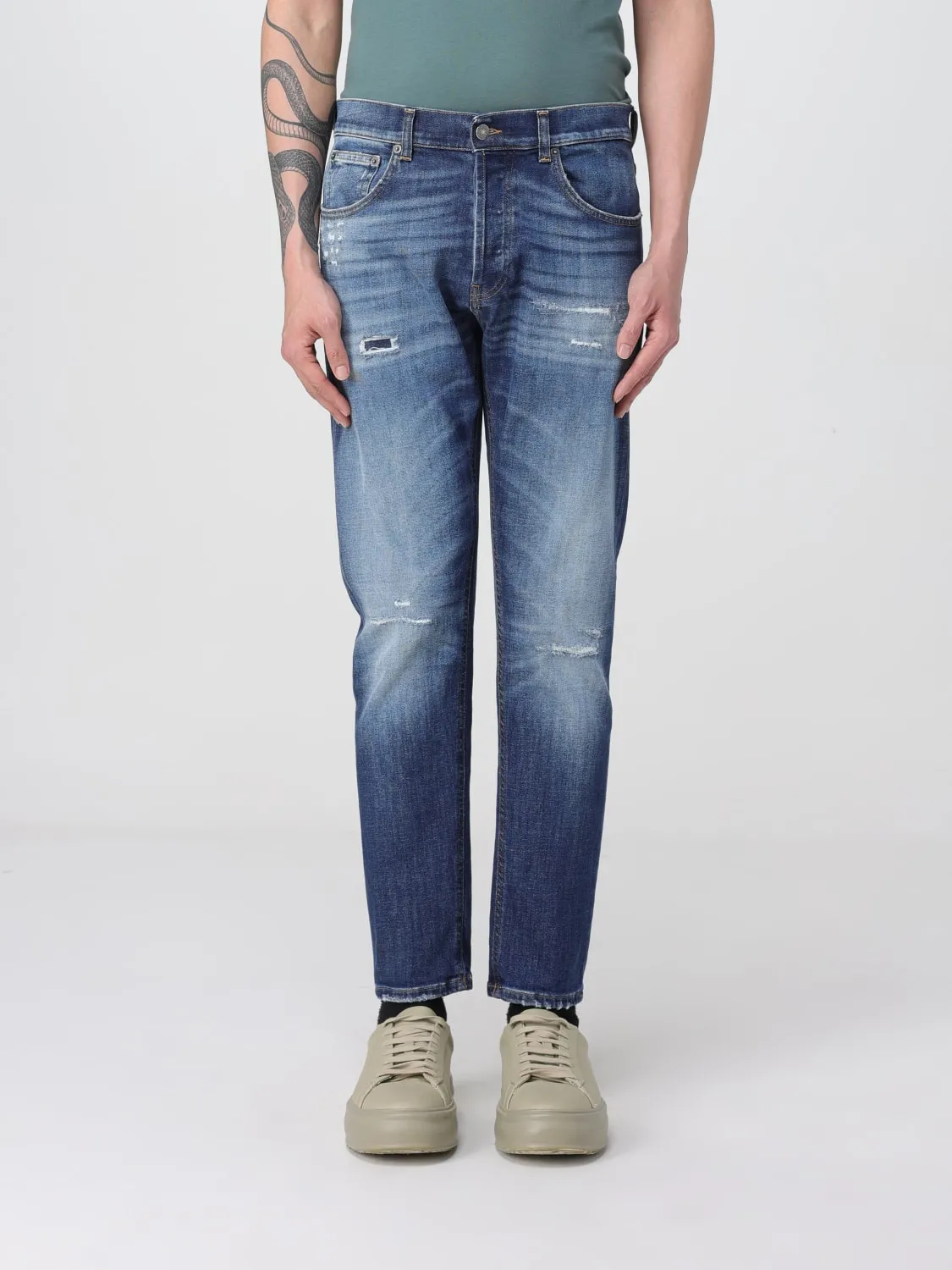 Jeans Dondup in denim distressed