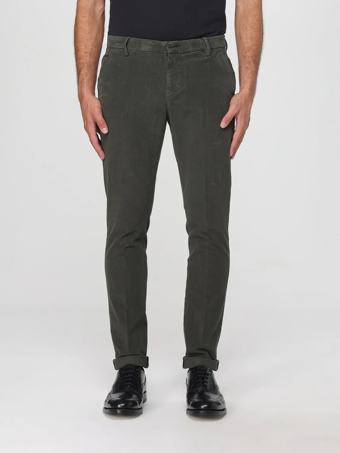 Pantalone chino Dondup in velluto