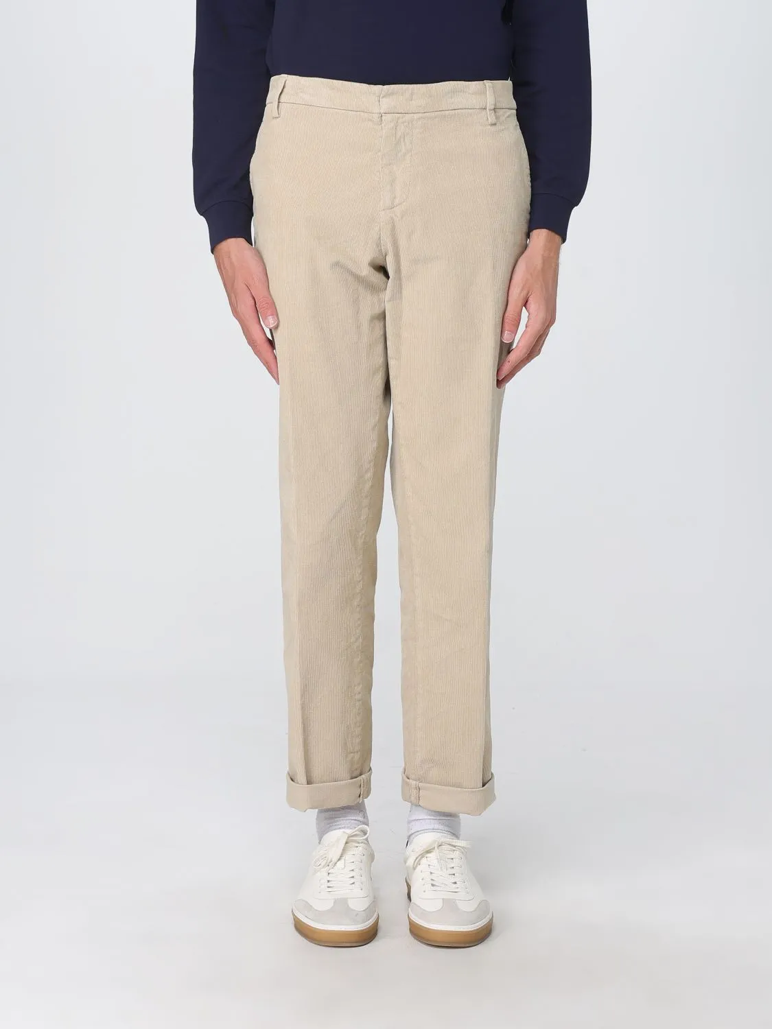 Pantalone chino Dondup in velluto a coste
