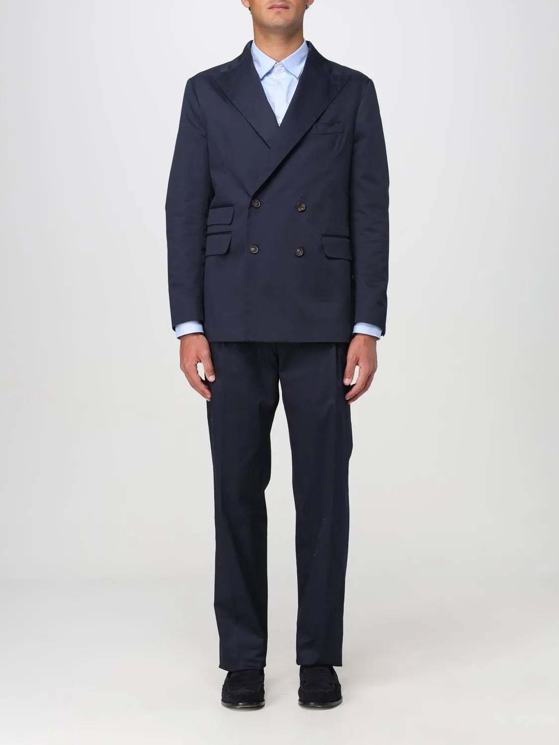 Abito a doppiopetto in cotone Doppiaa