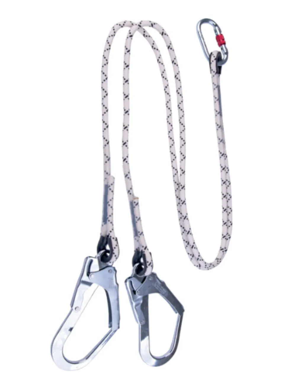 DOUBLE CORDON AVEC SANGLES ET MOUSQUETON