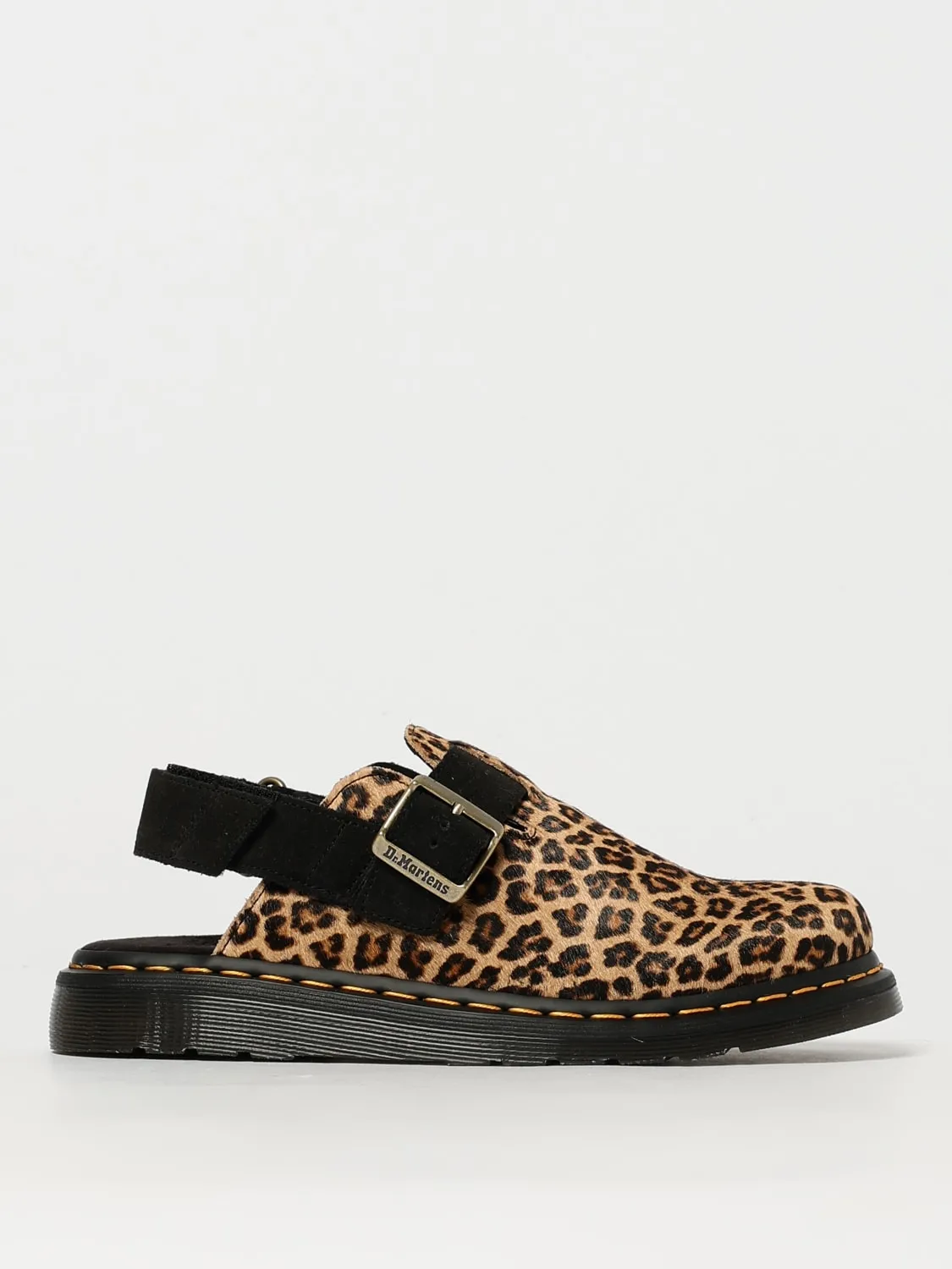 Sabot Jorge II Dr. Martens in cavallino animalier
