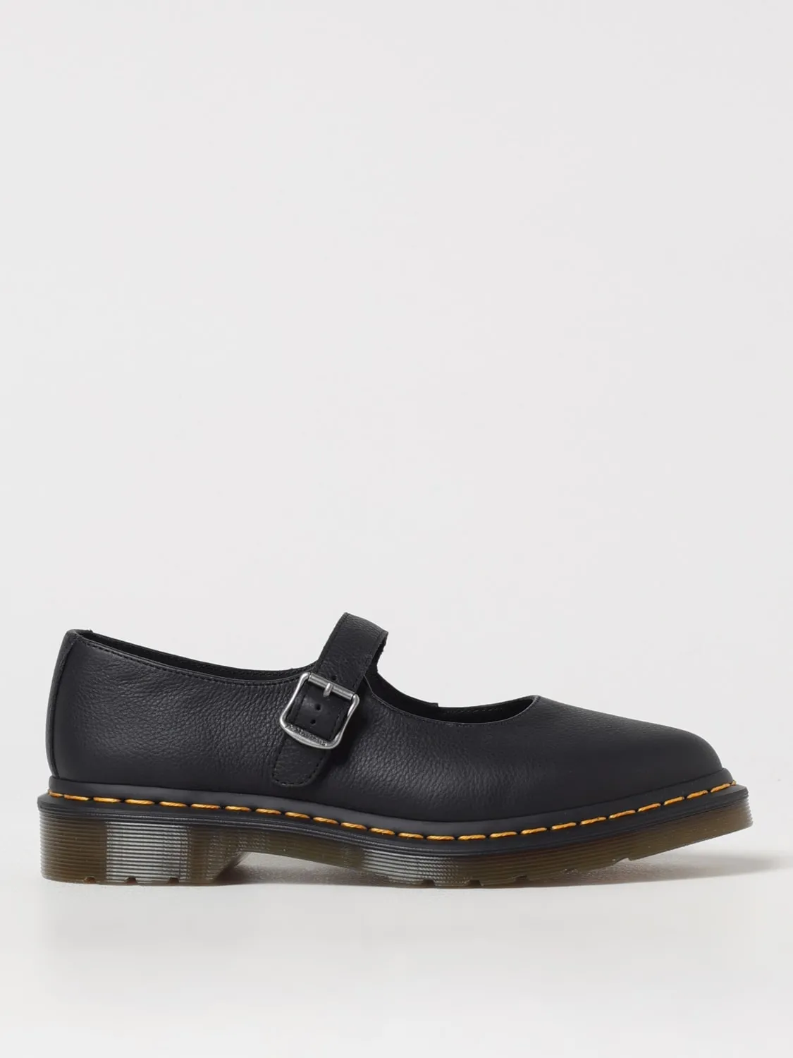 Mary Jane Elphie Dr. Martens in pelle a grana