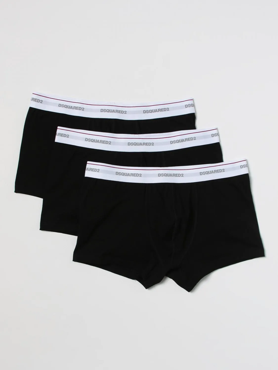 Set 3 parigamba Dsquared2 in cotone stretch