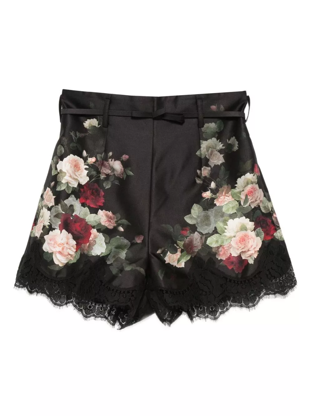 Shorts in seta cotone stampati di Zimmermann
