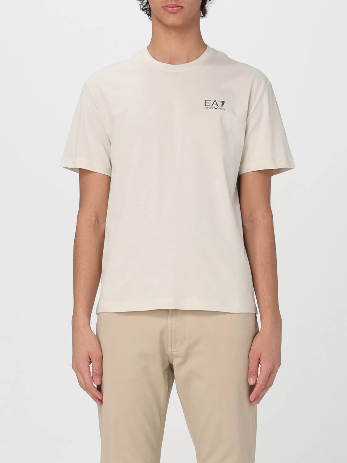 T-shirt EA7 in jersey con logo