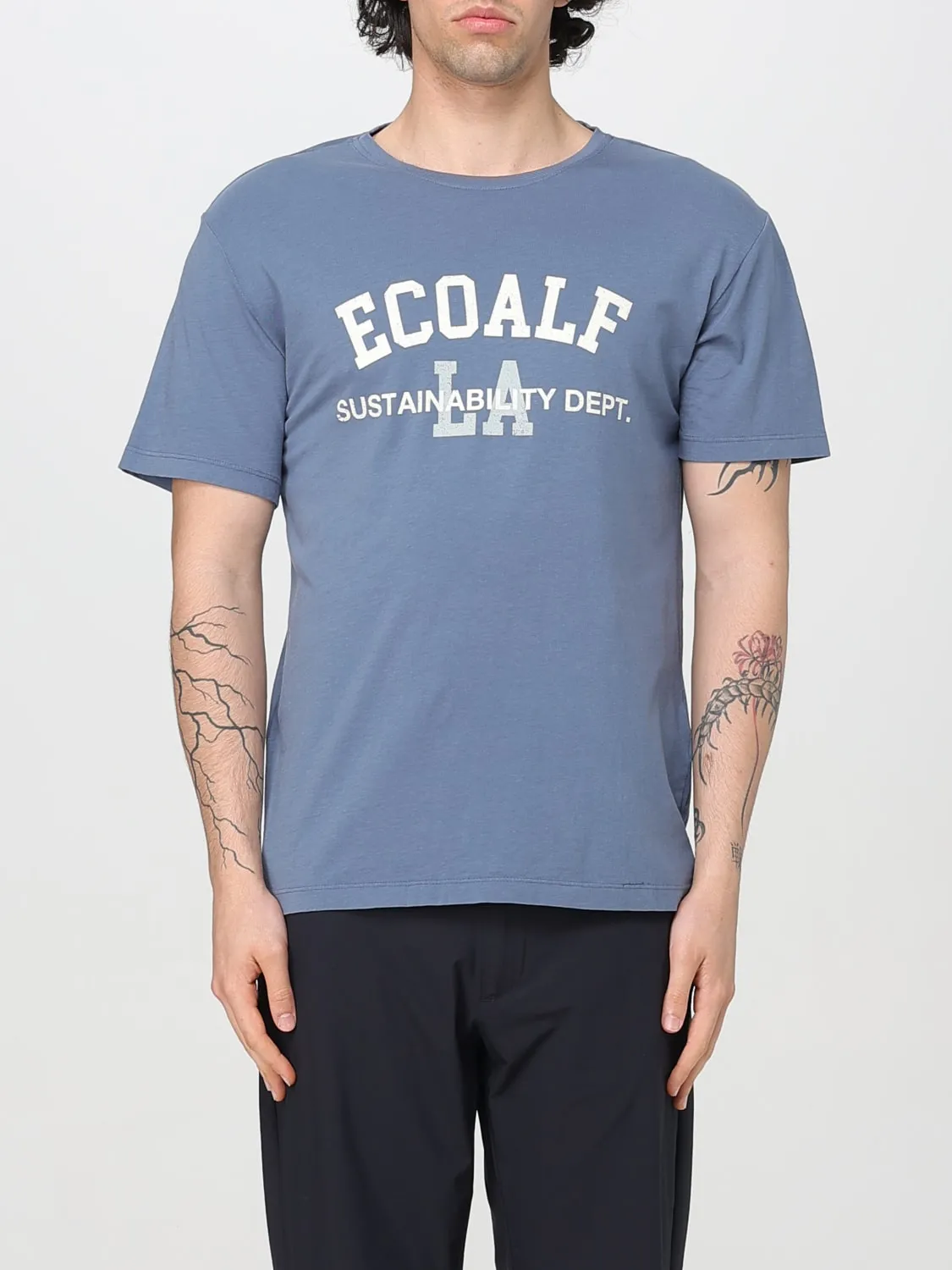 T-shirt Ecoalf in cotone con logo