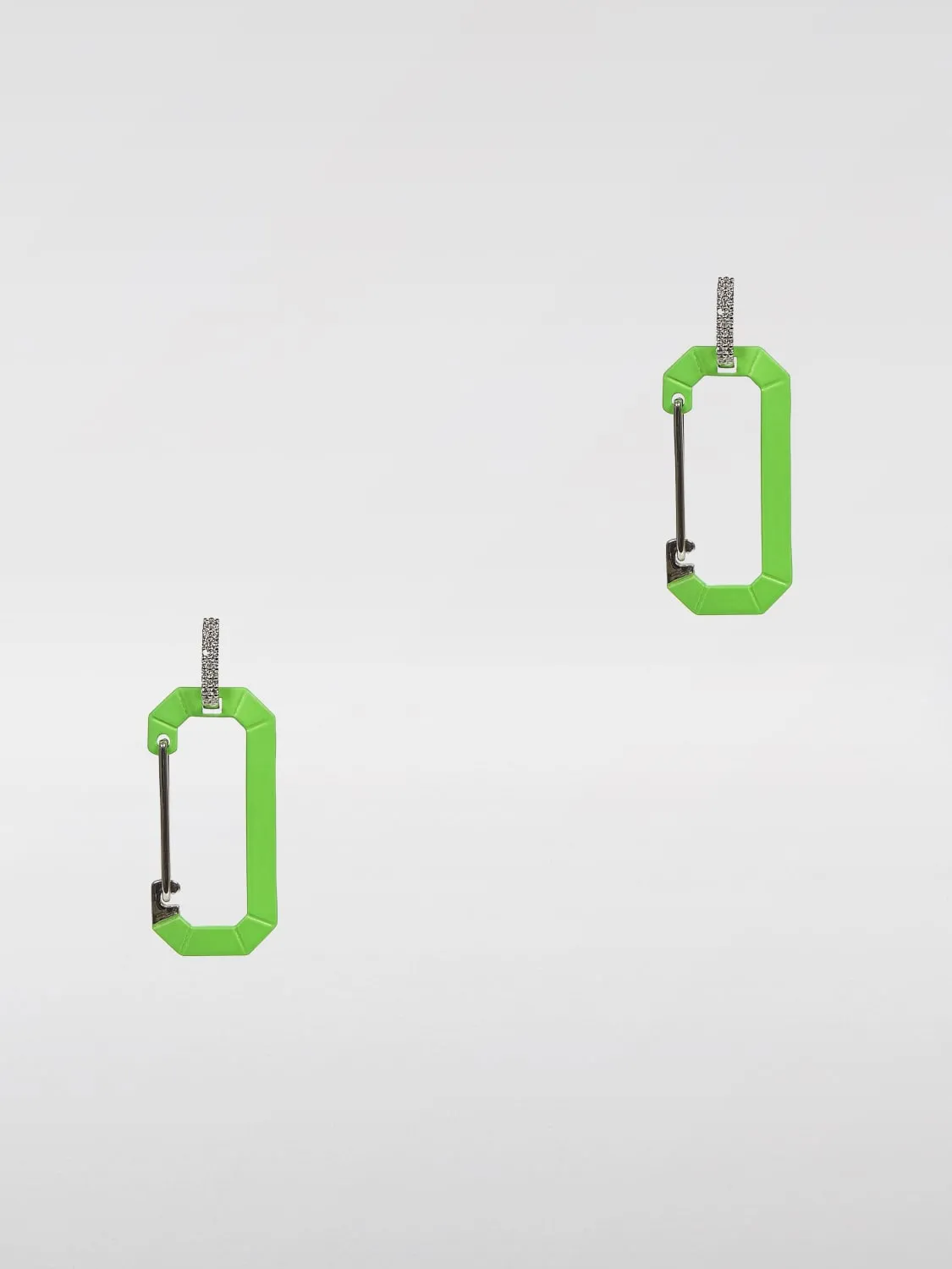 Orecchini Chiara Big EÉRA in argento ed oro 18 kt con diamanti