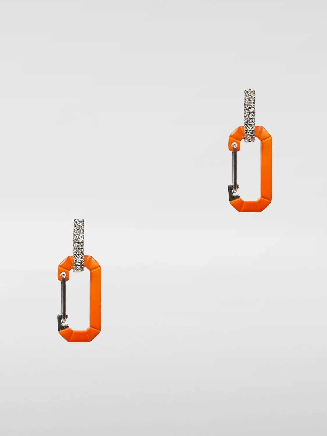 Orecchini Chiara EÉRA in argento ed oro 18 kt con diamanti