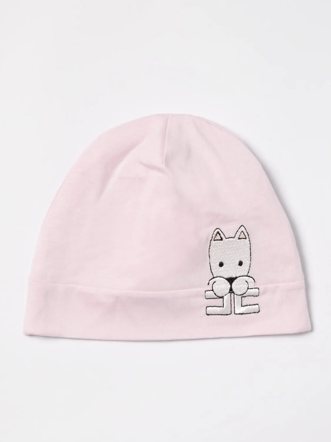 Cappello Elisabetta Franchi La Mia Bambina in cotone con ricamo