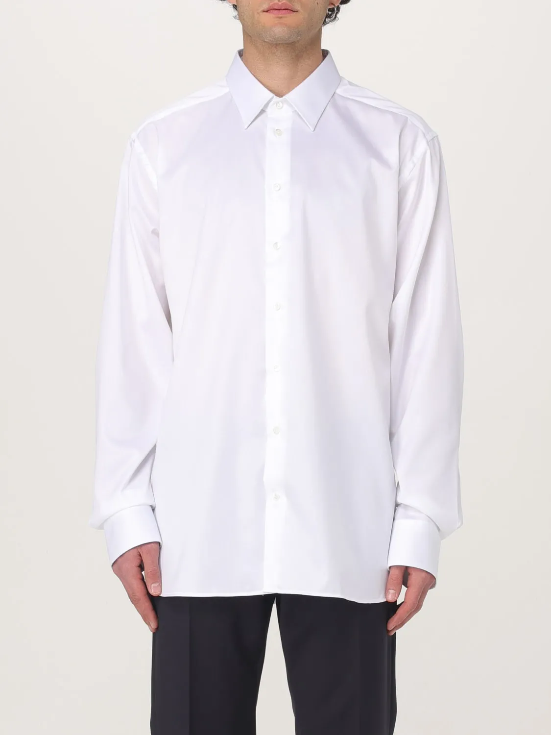 Camicia classica Emporio Armani in popeline