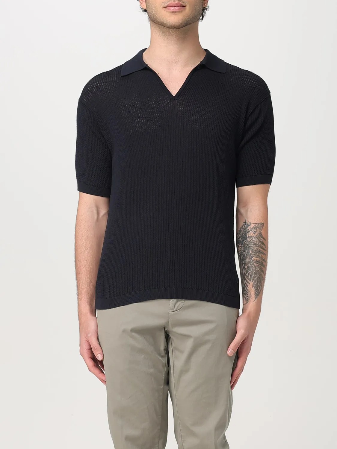 Polo in maglia Emporio Armani