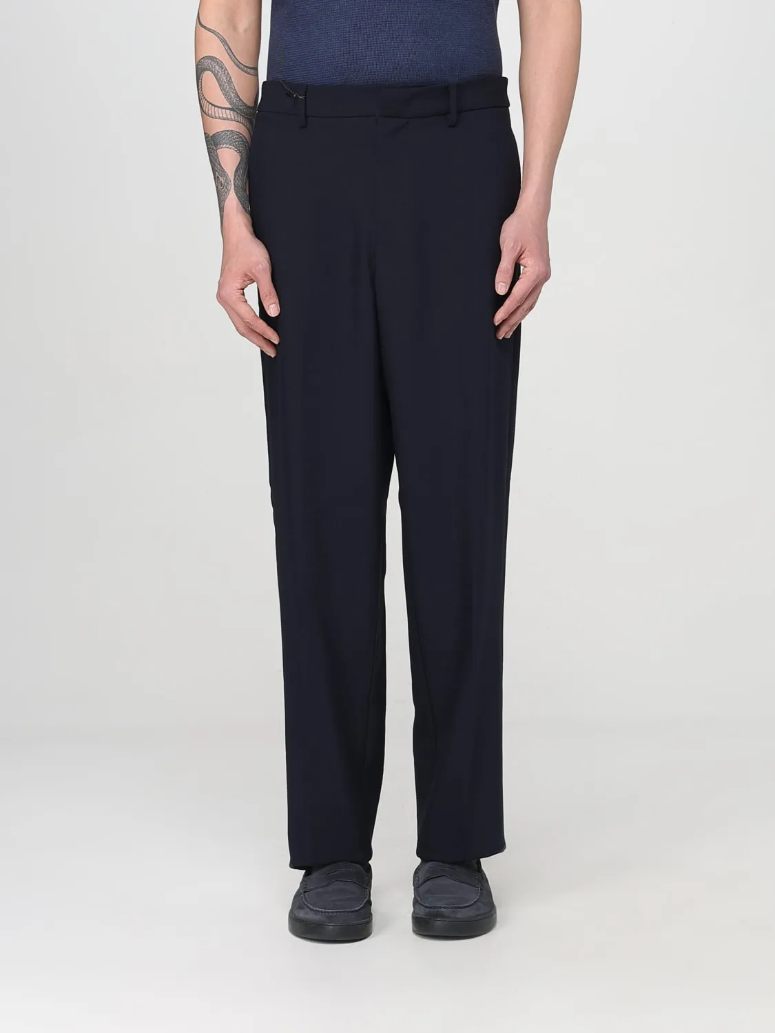 Pantalone Emporio Armani in misto viscosa