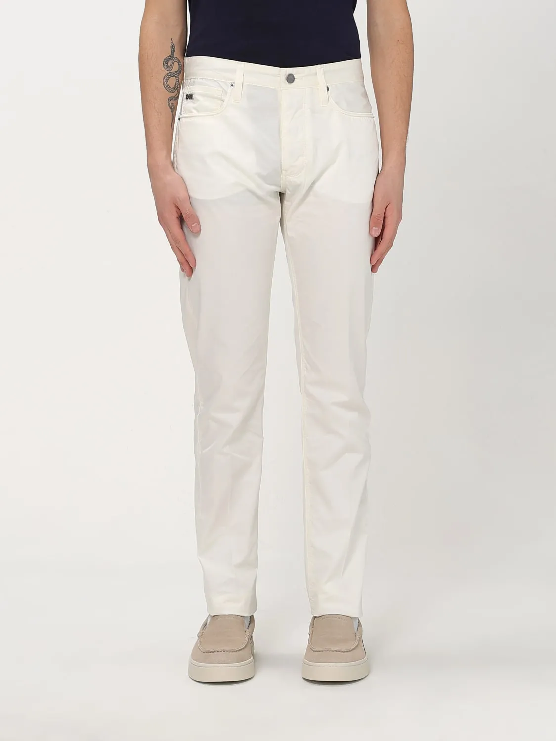 Pantalone skinny Emporio Armani in denim