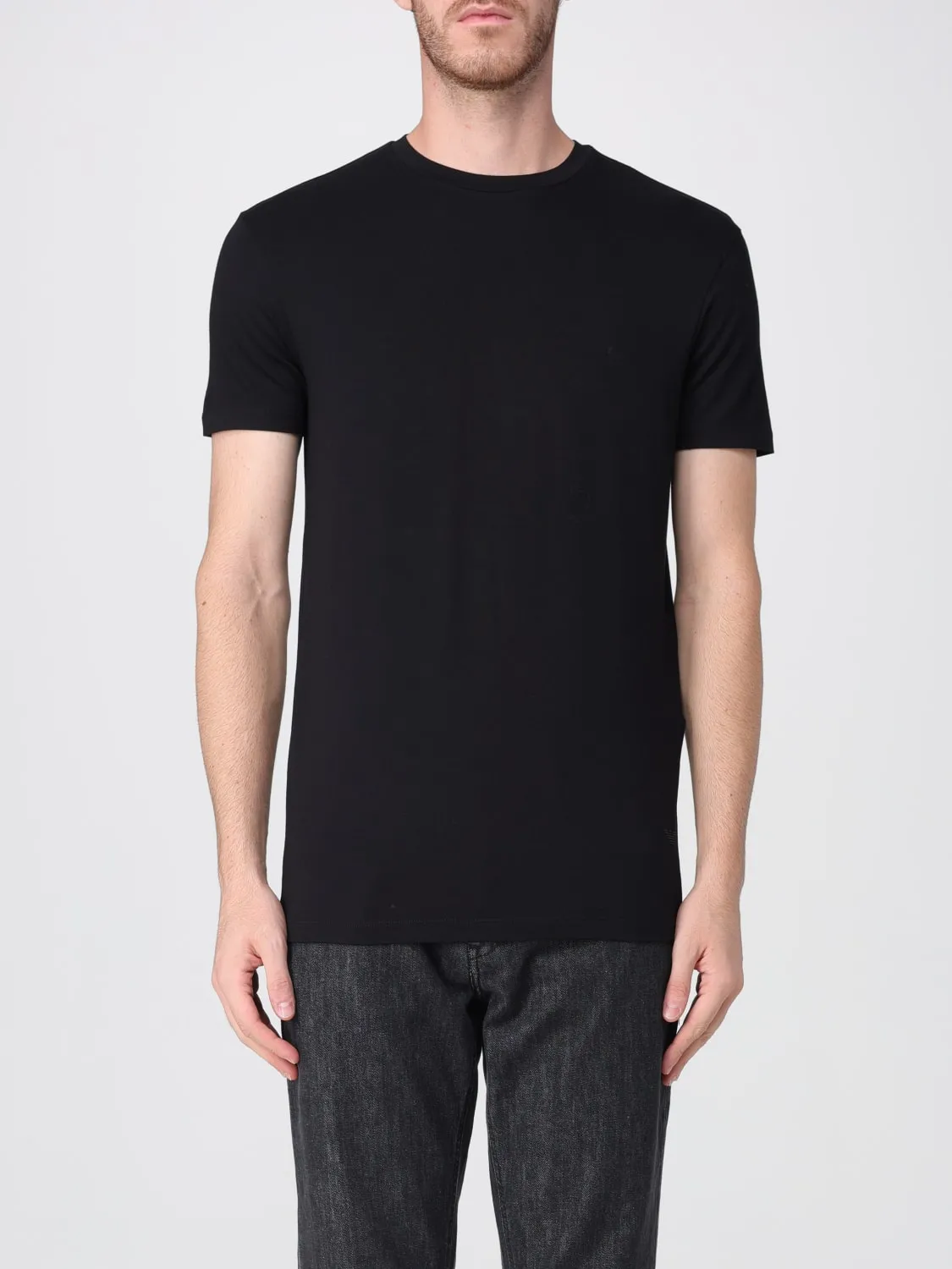 T-shirt in viscosa stretch Emporio Armani