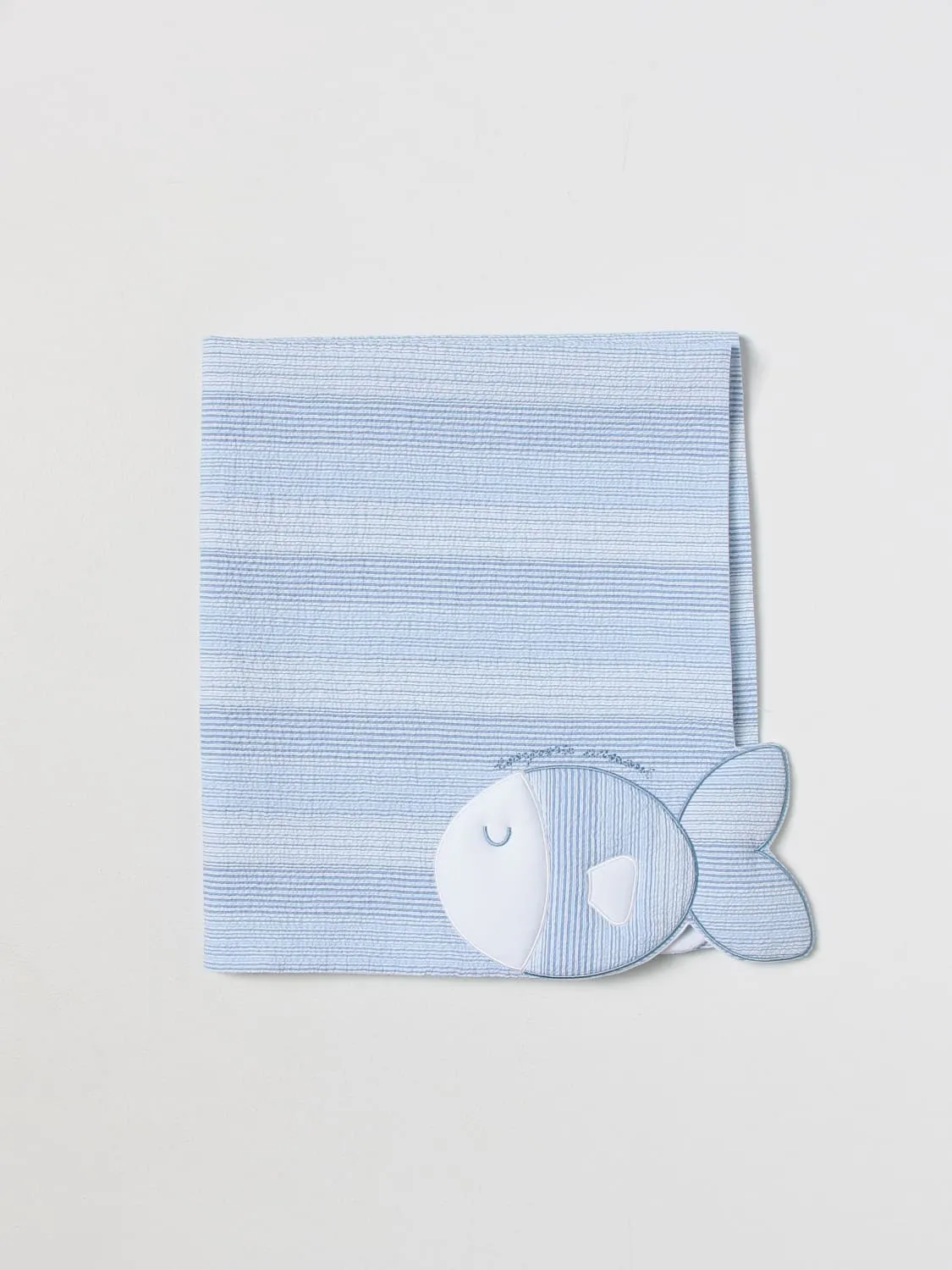 Coperta Emporio Armani Kids in cotone increspato