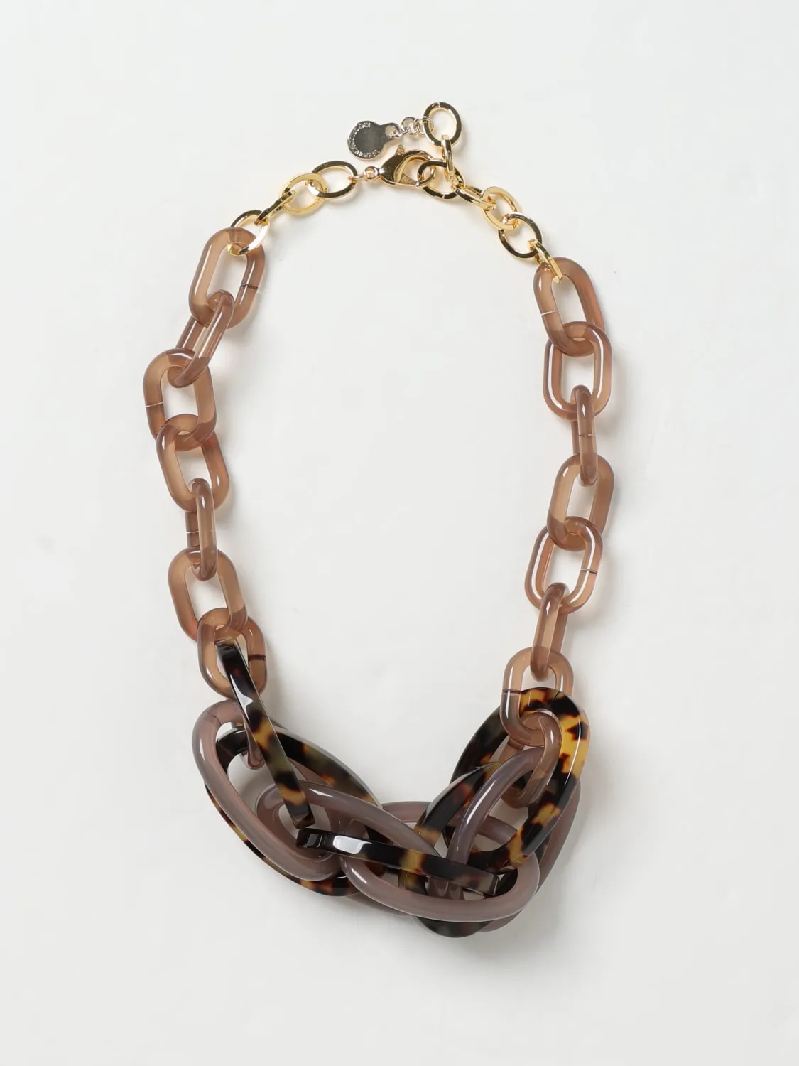 Collana Emporio Armani in resina tartarugata