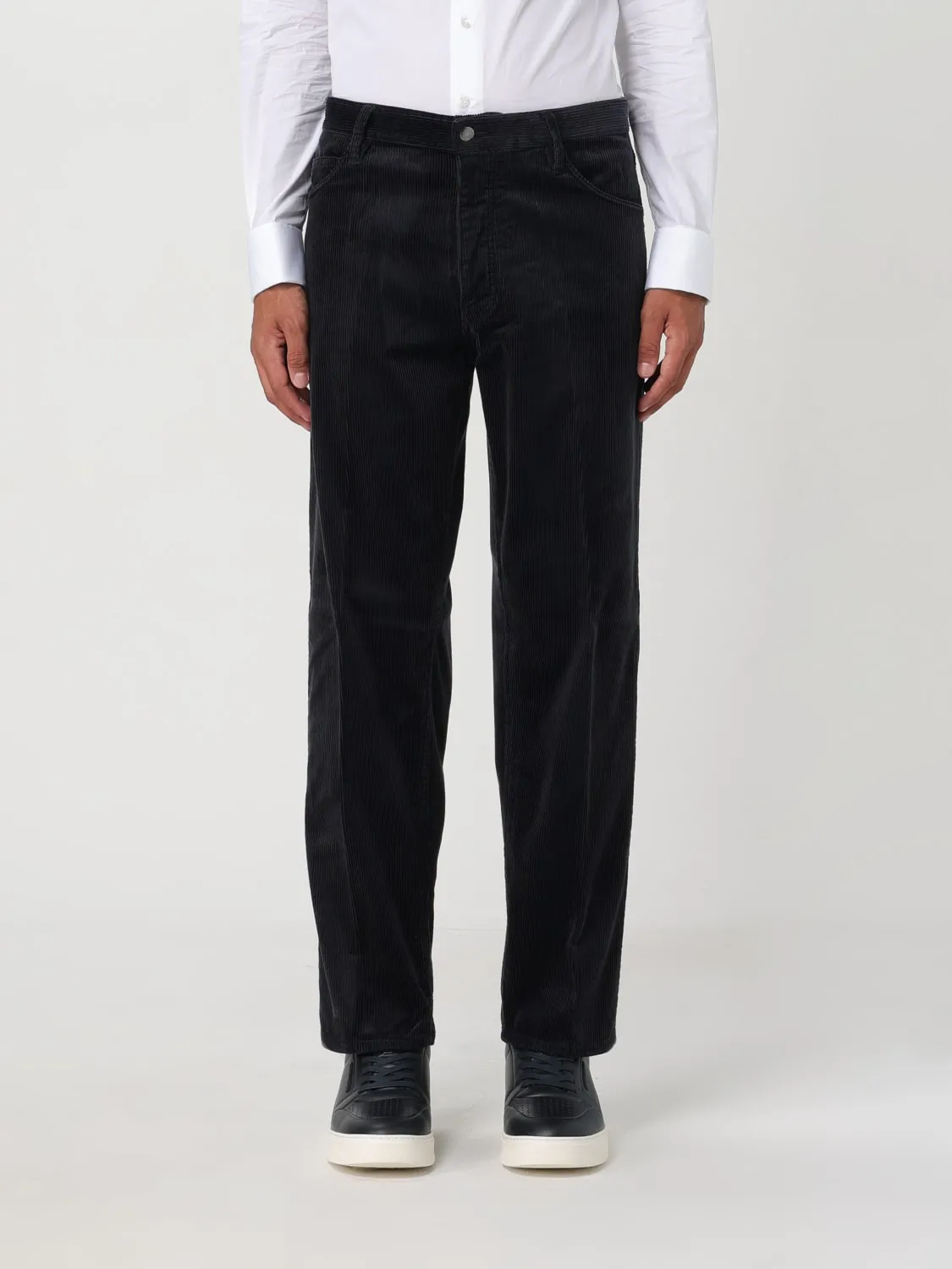 Pantalone Emporio Armani in velluto