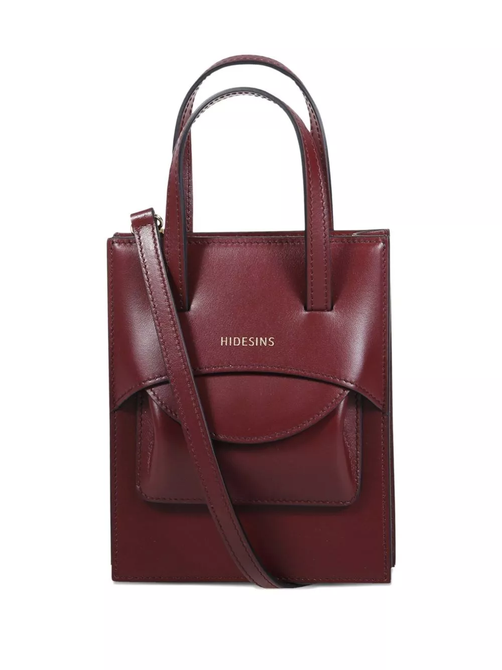 Borsa flap mini in pelle di Hidesins