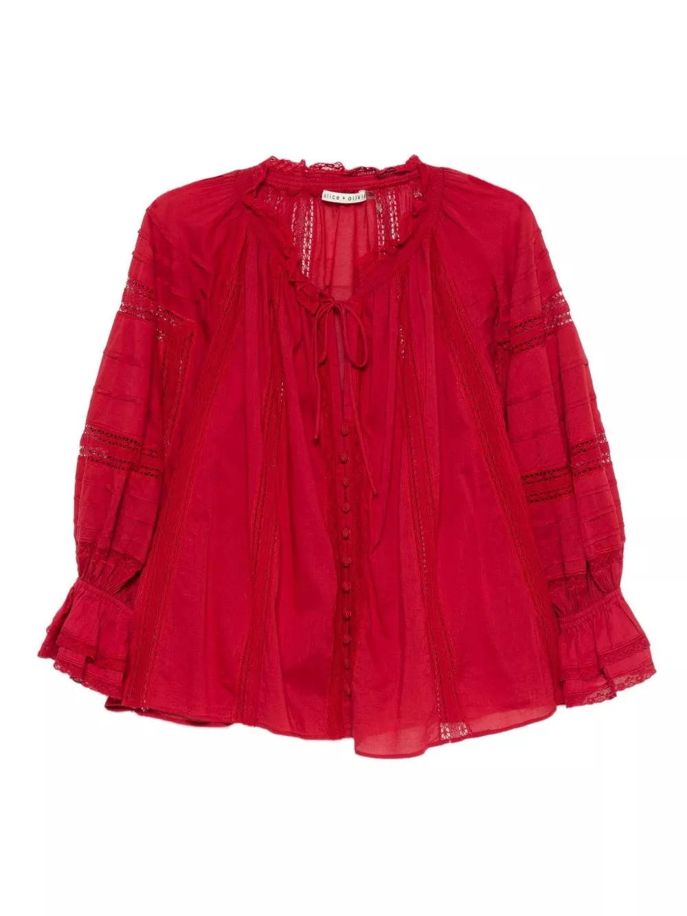 Blusa josephine in cotone di Alice+olivia