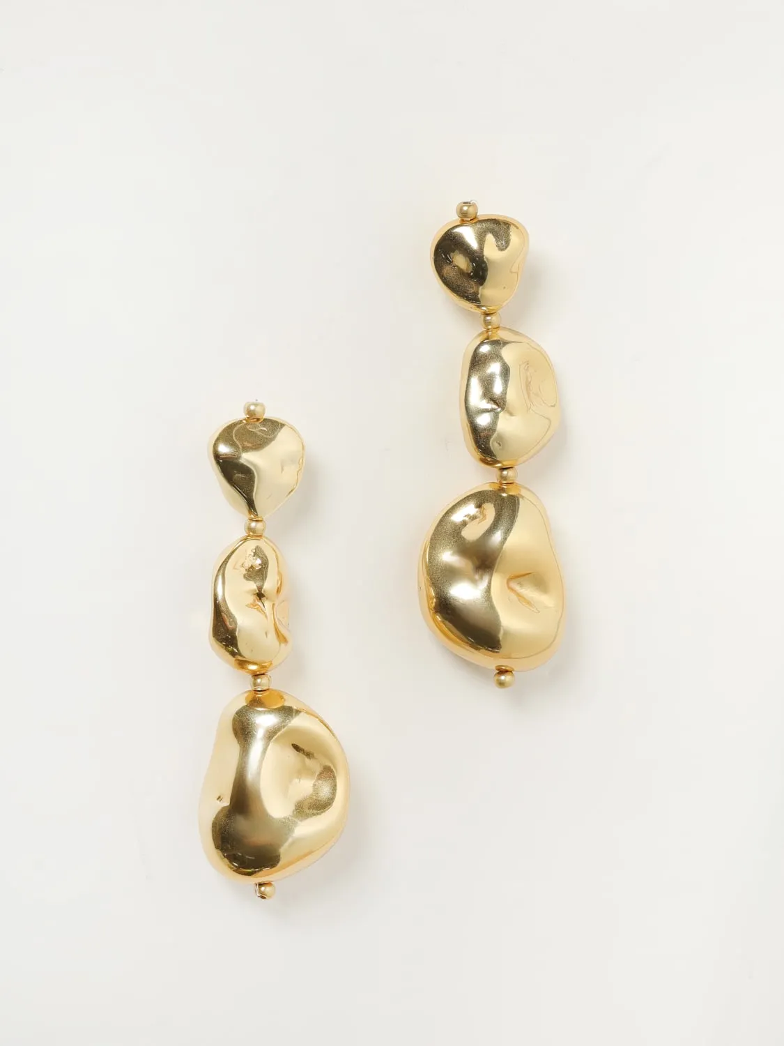 Orecchini Fabiana Filippi in ABS martellato