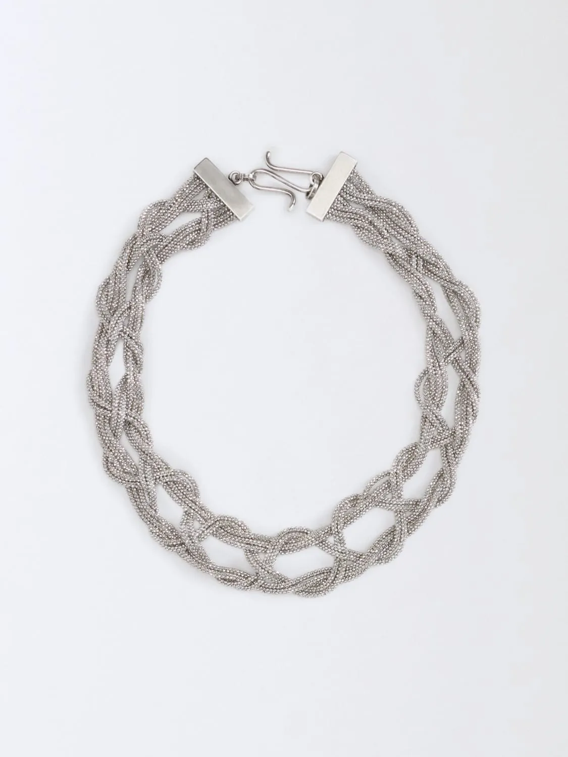 Collana Torchon Fabiana Filippi in ottone filo diamante