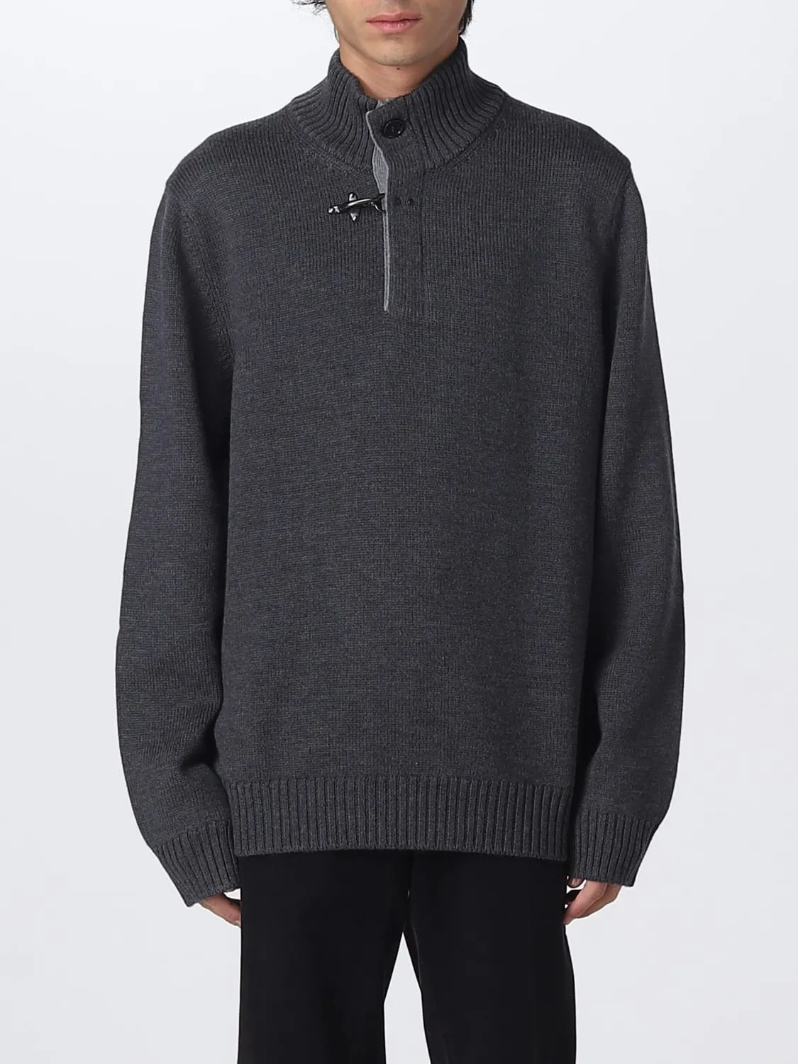 Maglia a collo alto Fay in lana vergine