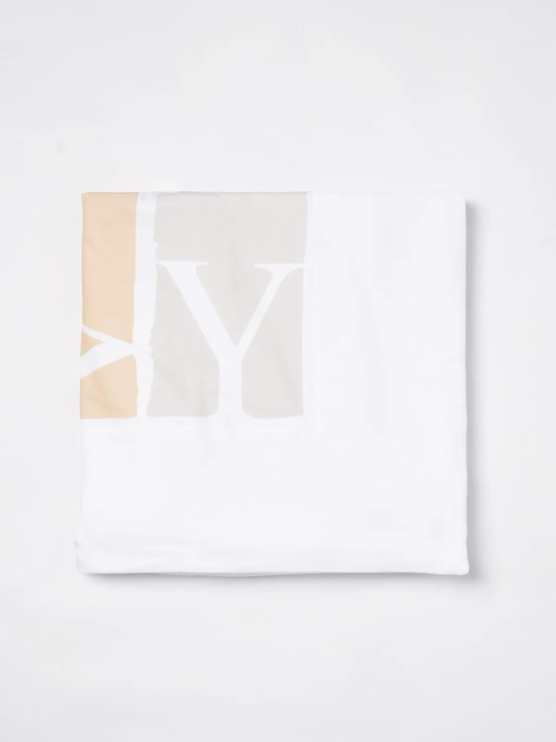 Copertina in cotone con stampa logo Fay Junior