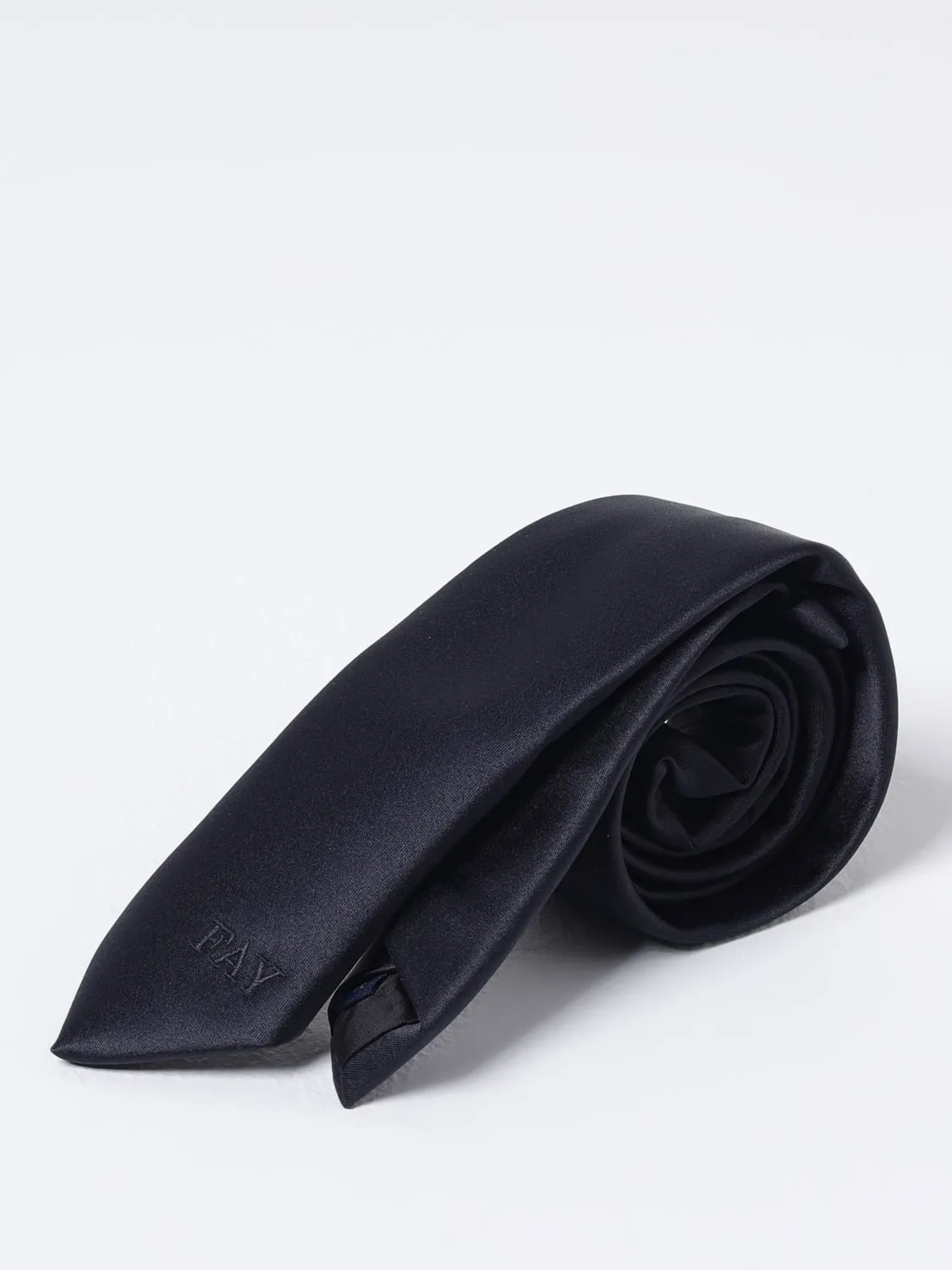 Cravatta con logo Fay Junior