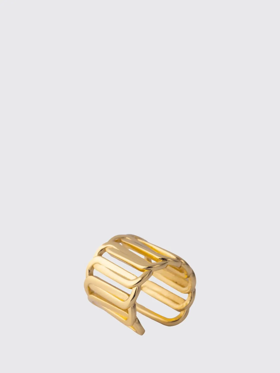 Anello Square Federica Tosi in bronzo placcato