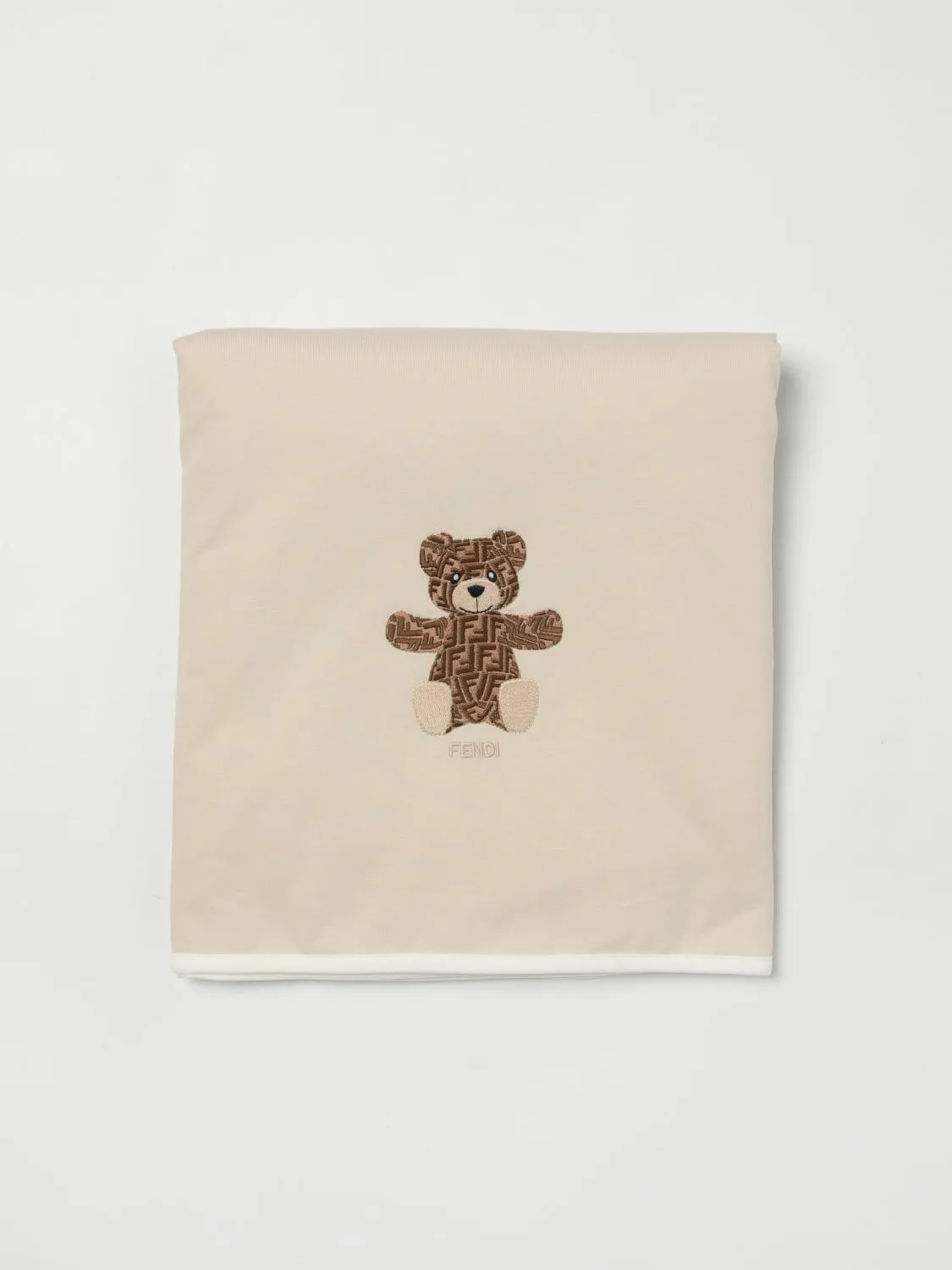 Copertina in cotone Orsetto FF Fendi