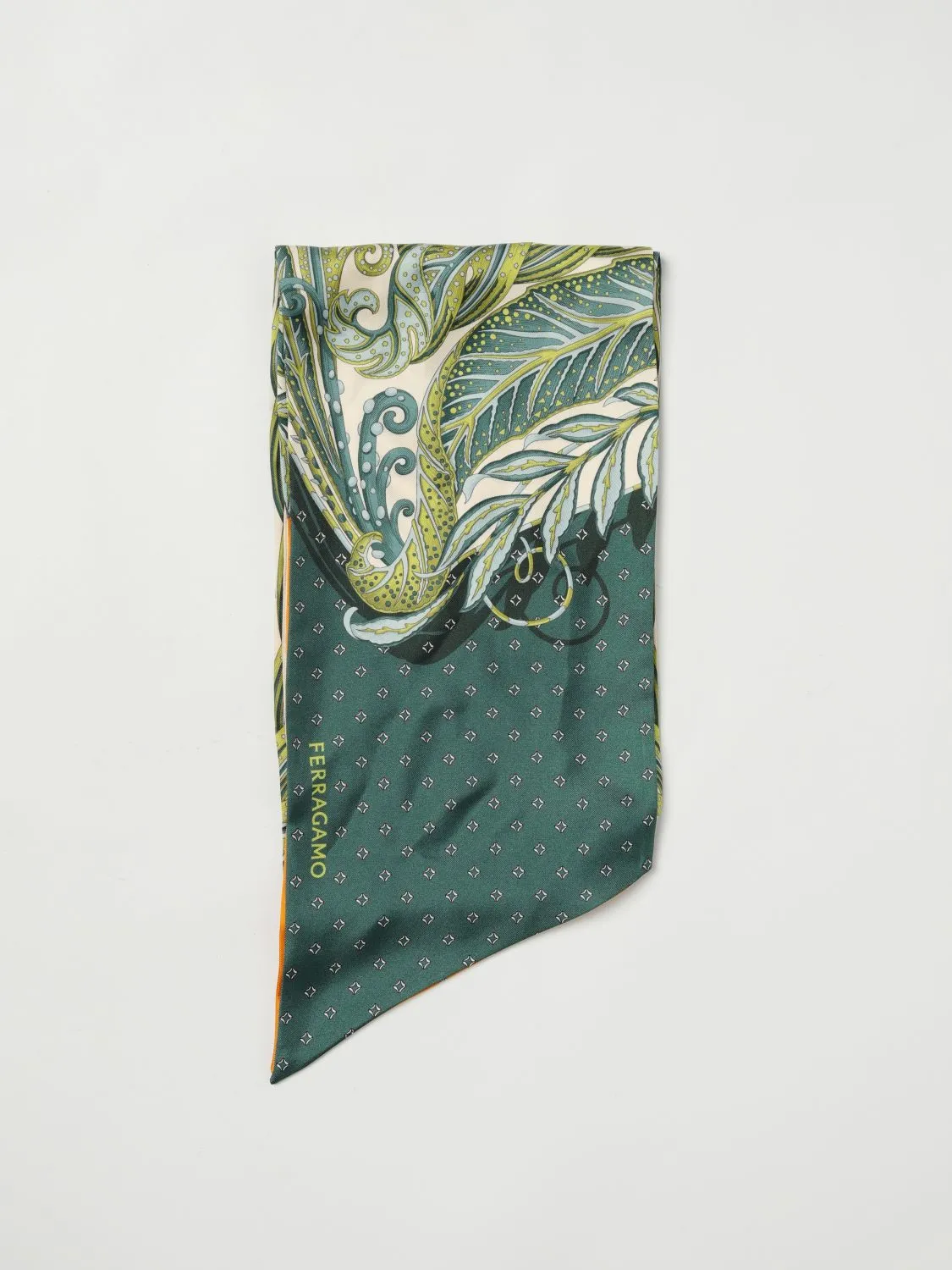 Foulard stampato Ferragamo in seta
