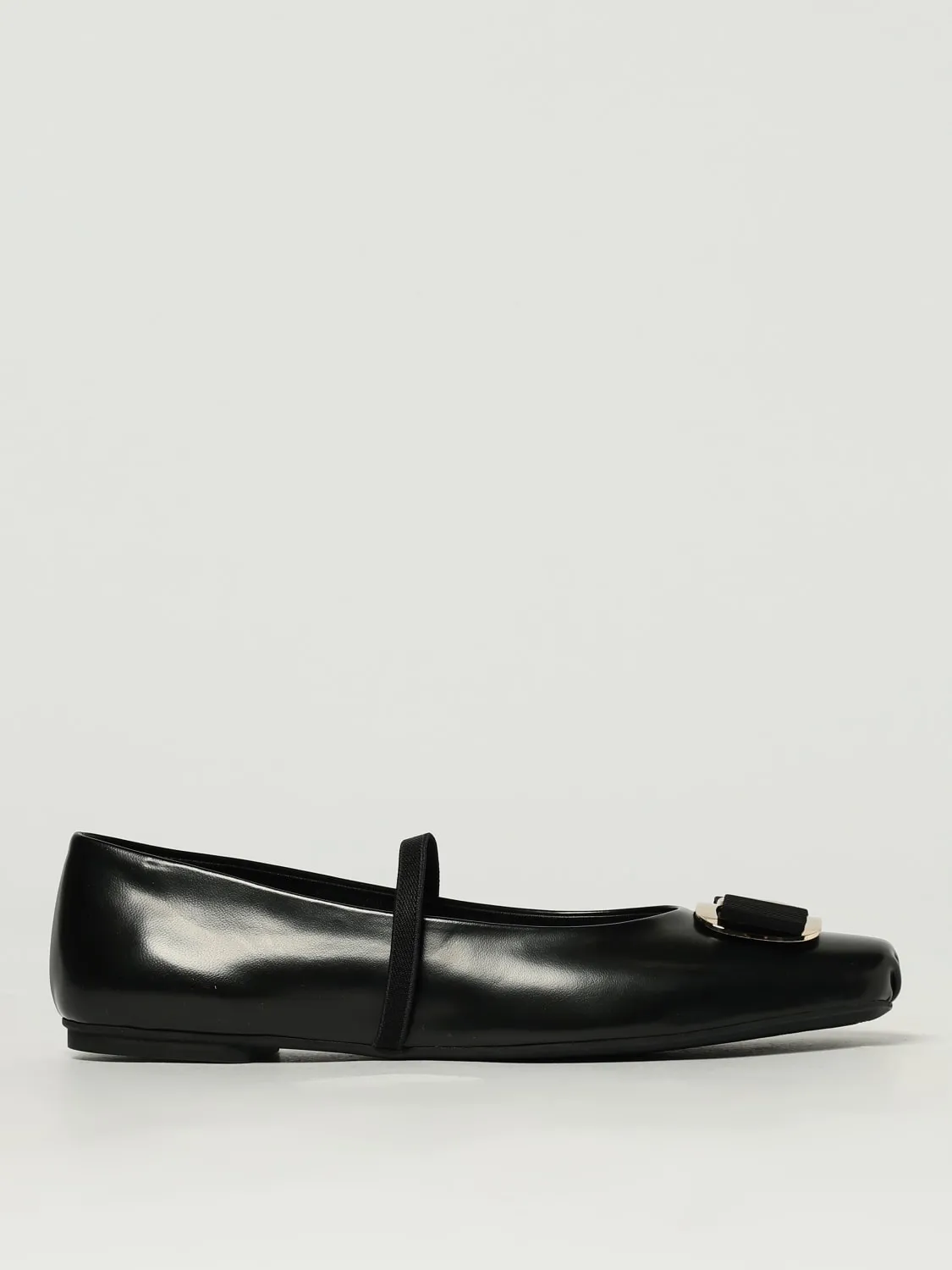 Ballerina Zina Ferragamo in pelle