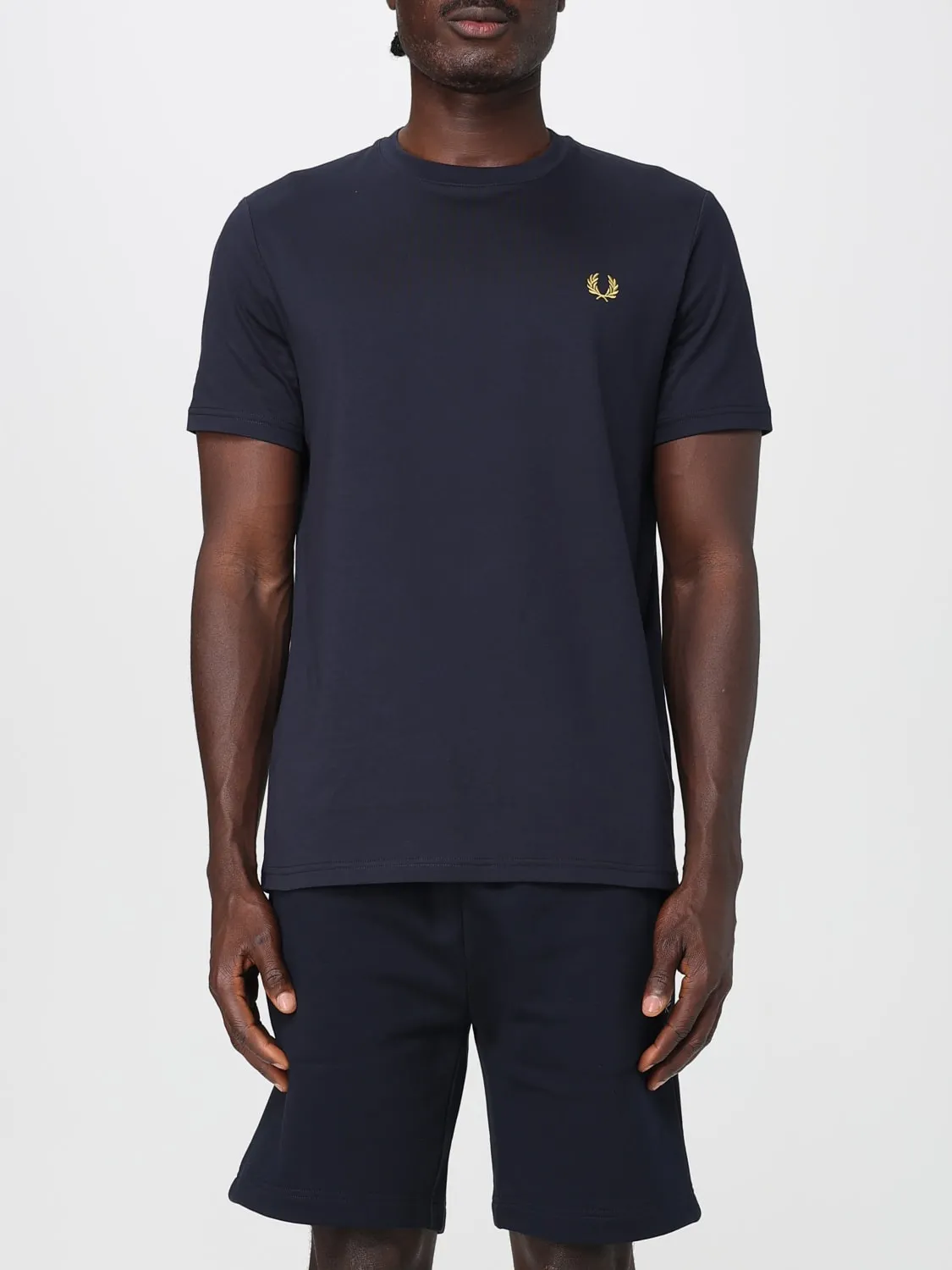 T-shirt basic Fred Perry in cotone con logo