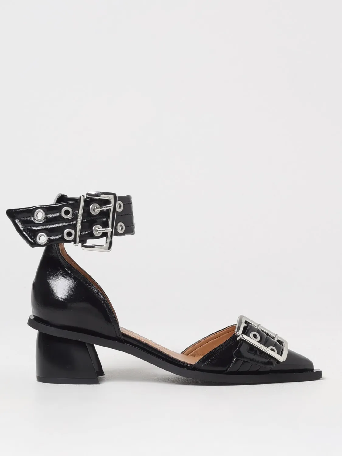 Pump Ganni in pelle riciclata