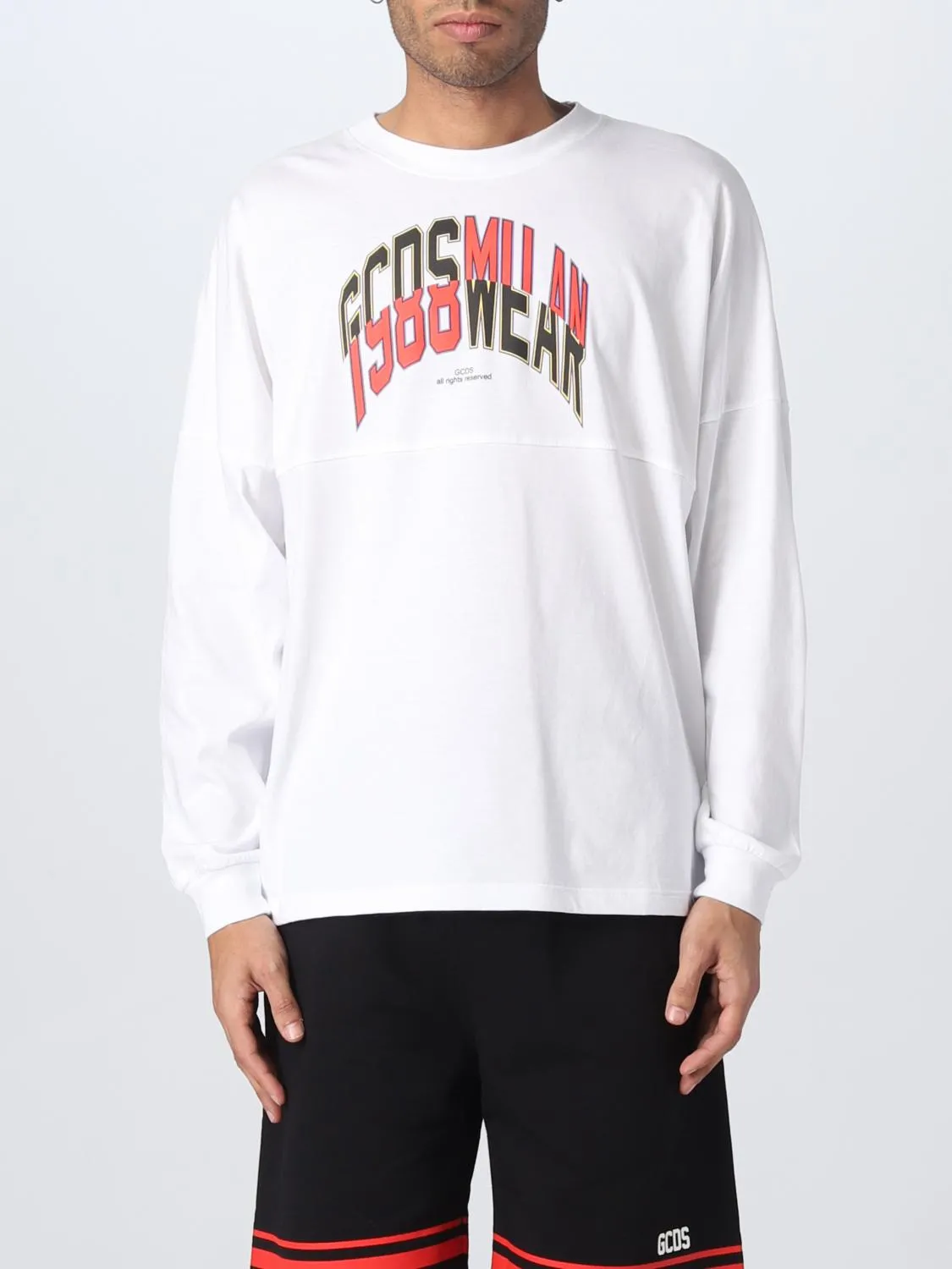 T-shirt GCDS con stampa logo