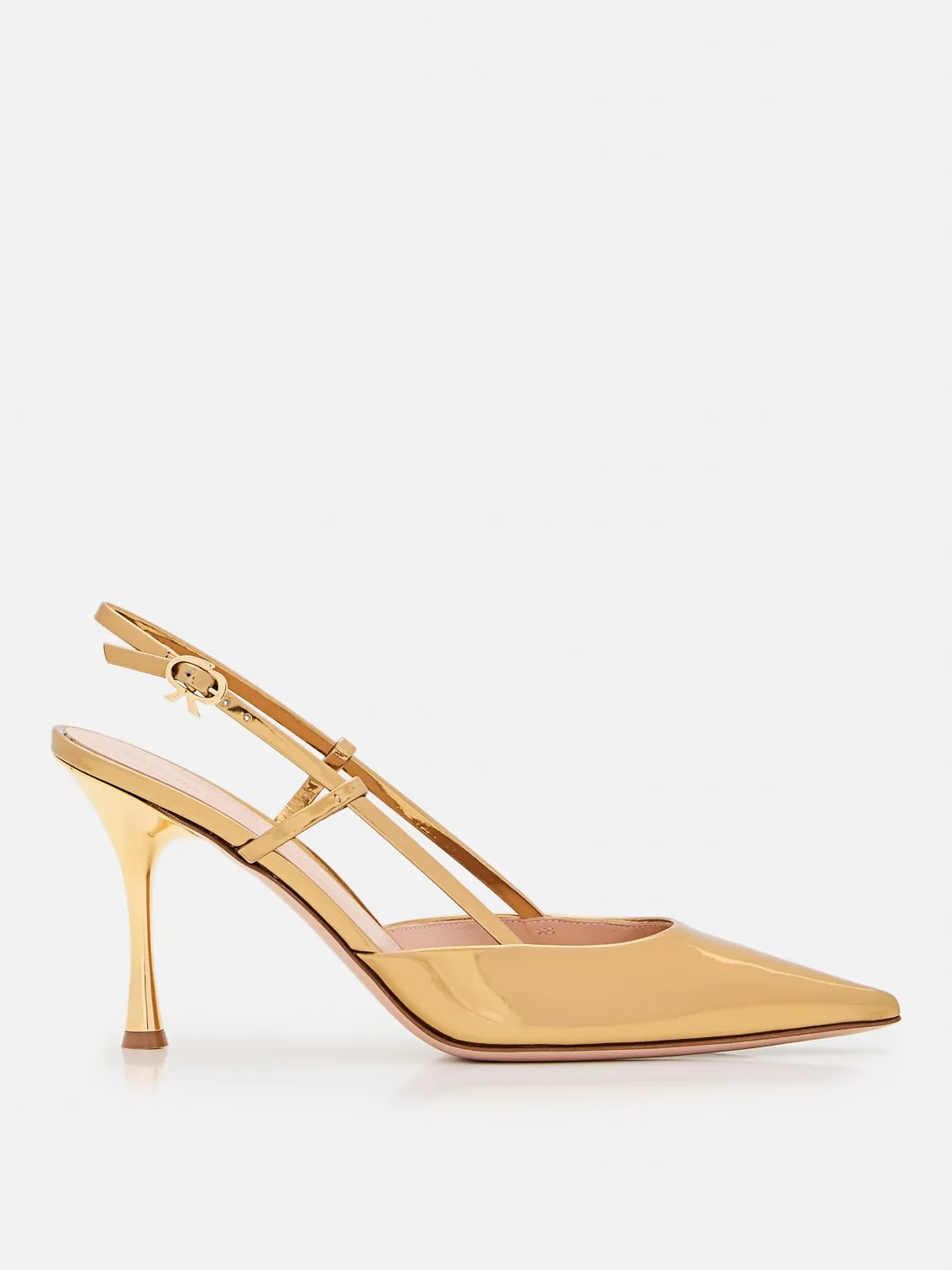 Slingback Ascent Gianvito Rossi in vernice