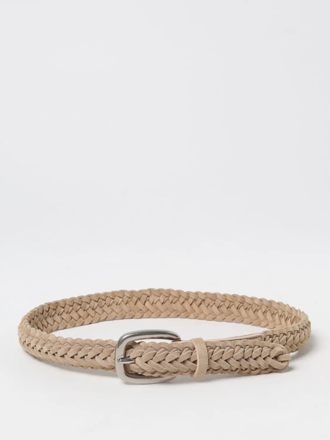 Cintura Golden Goose in camoscio intrecciato