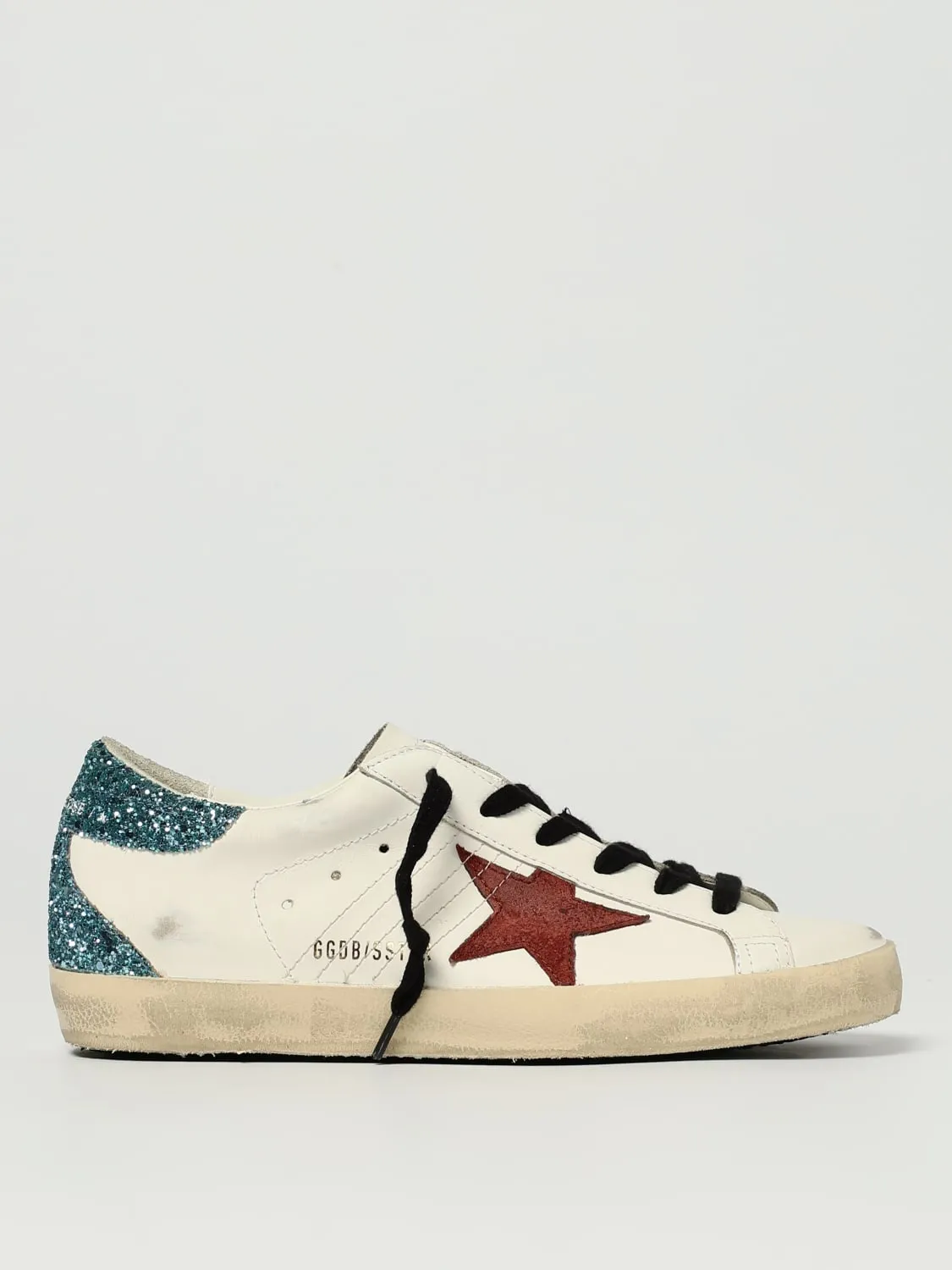 Sneakers Soulstar Golden Goose in pelle used con glitter
