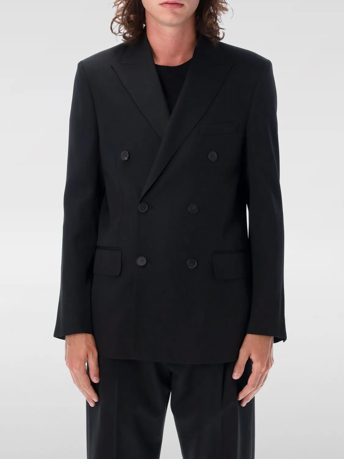 Blazer doppiopetto Golden Goose in lana