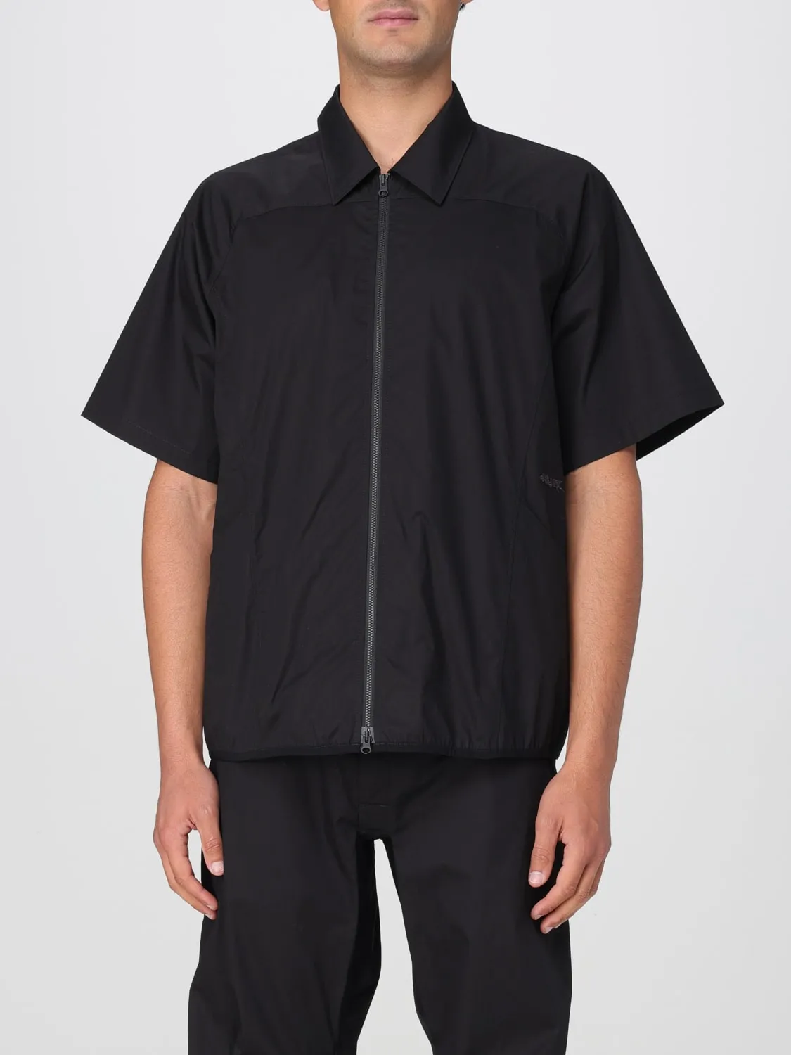 Camicia Gr10k in cotone con zip