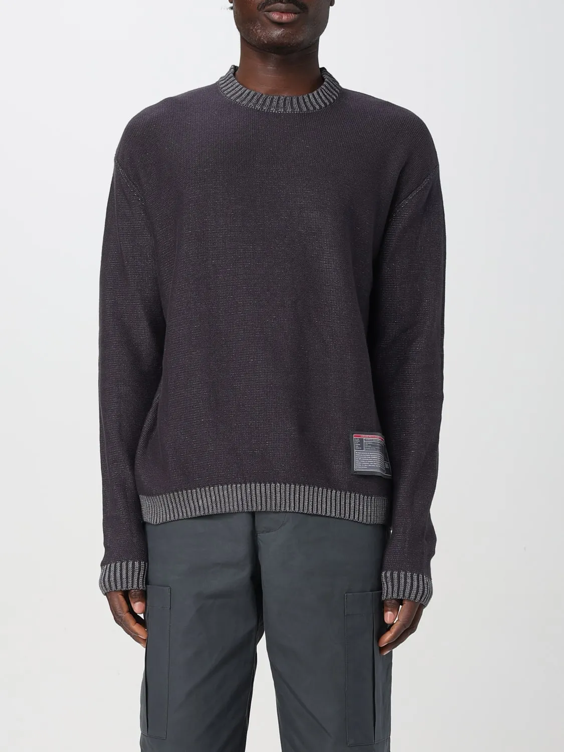 Maglia a girocollo Gr10k in misto cotone