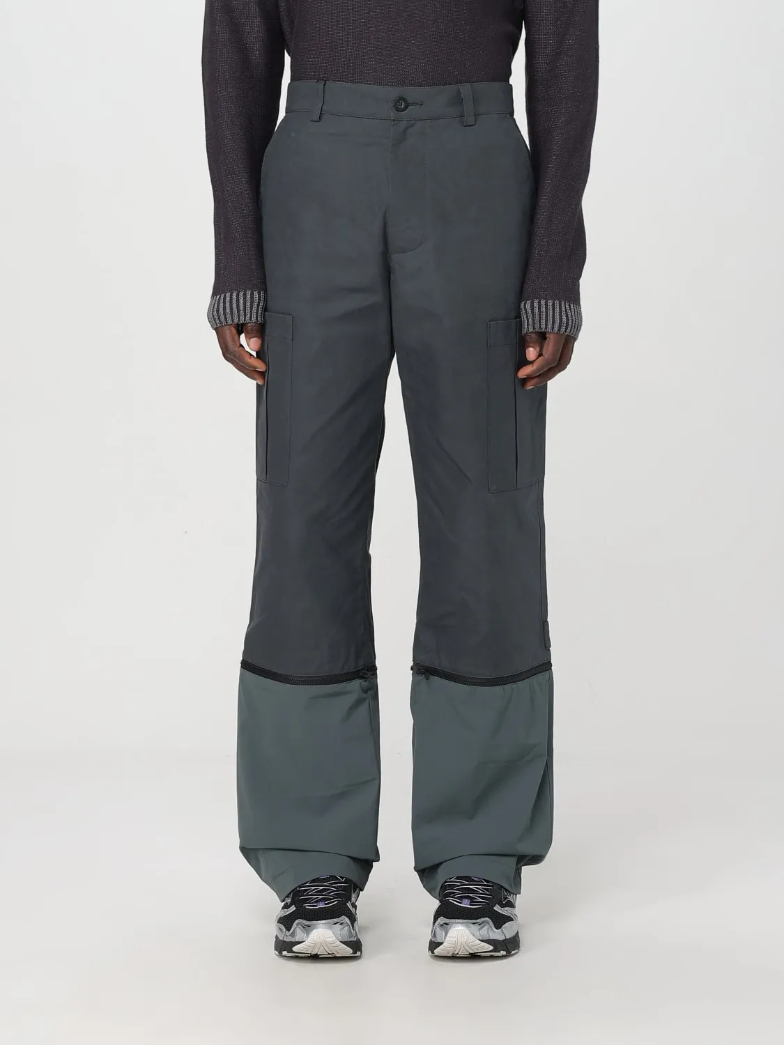 Pantalone cargo Gr10k in misto cotone