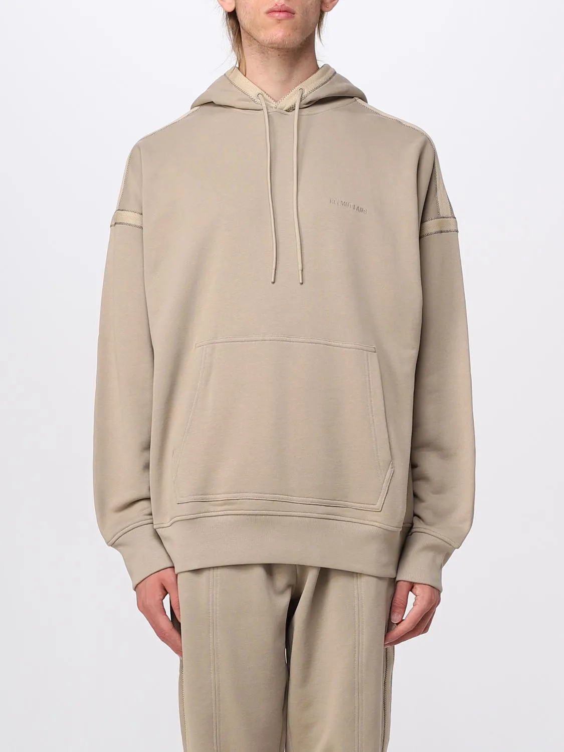 Felpa Tape Helmut Lang in cotone