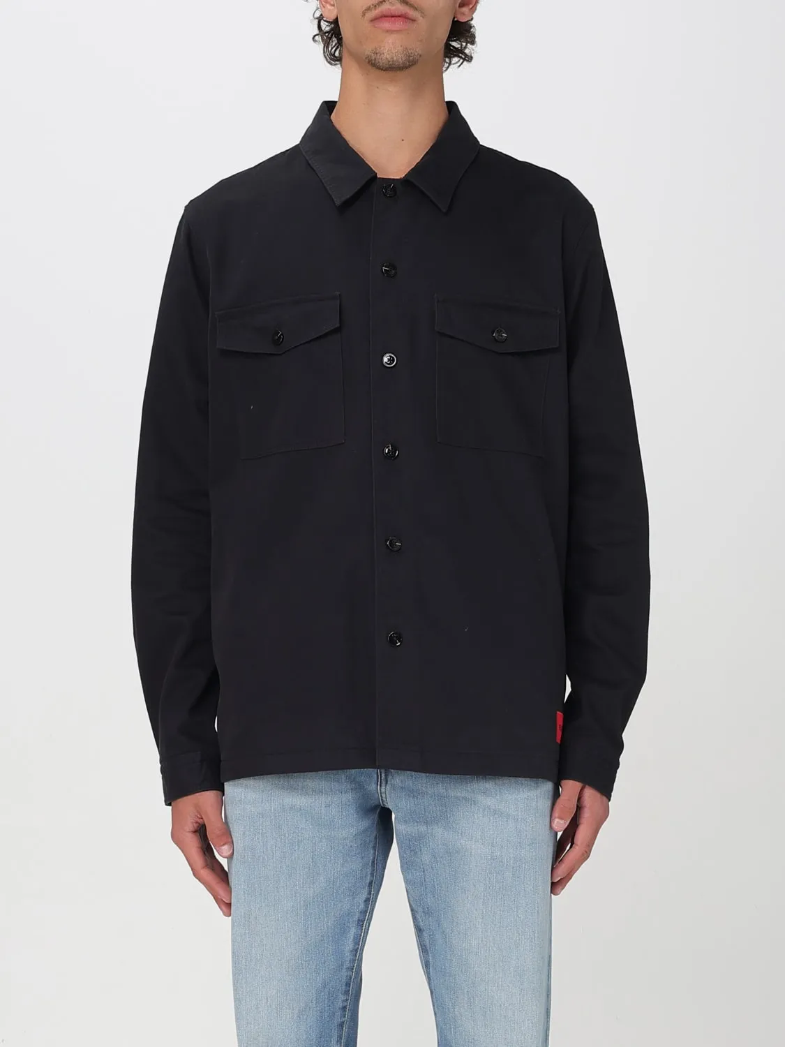 Overshirt Hugo in cotone