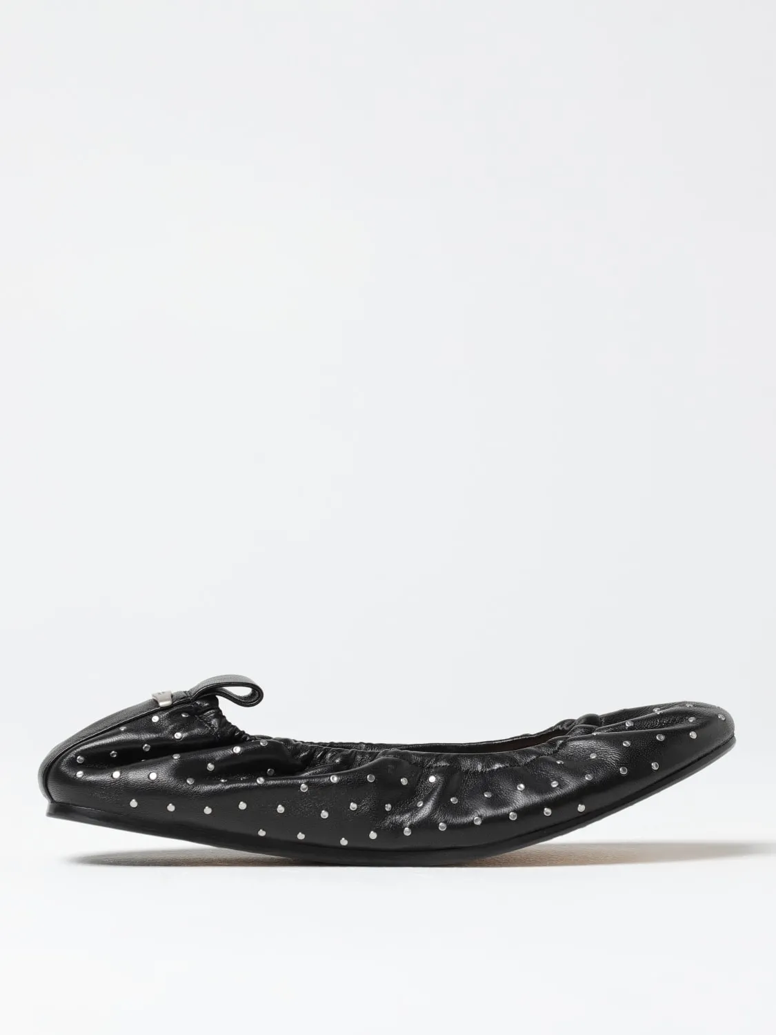 Ballerina Belna Isabel Marant in pelle con mini borchie